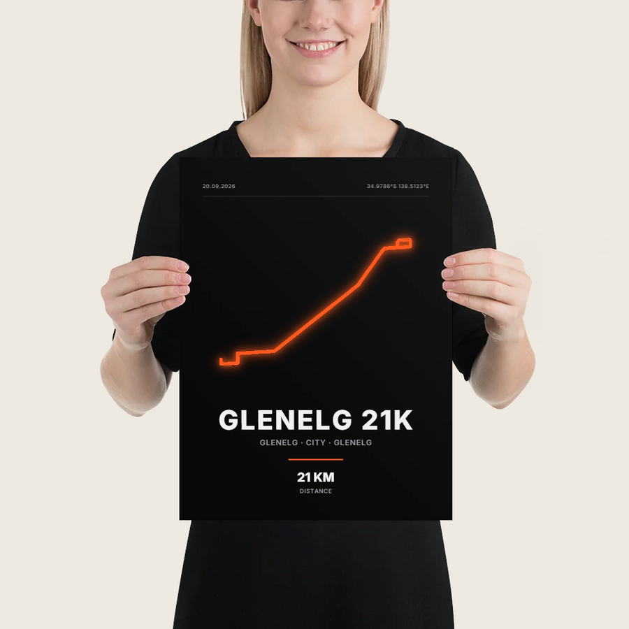 Glenelg 21K Poster