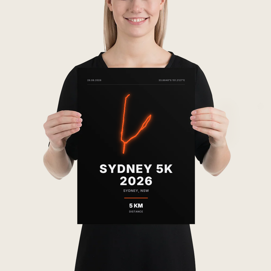 Sydney 5K 2026 Poster