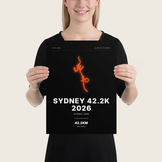 Neon — Sydney 42.2K 2026 Neon Poster