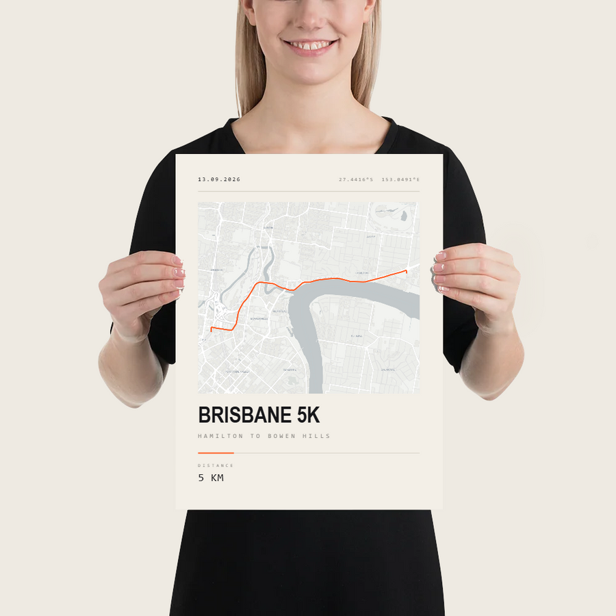 Brisbane 5K 2026 Poster