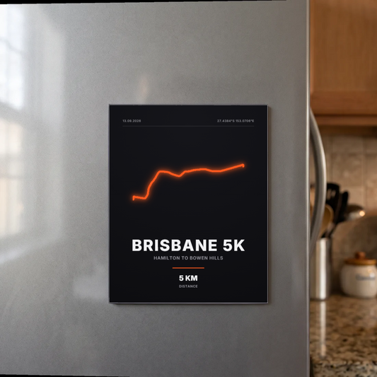 Neon — Brisbane 5K 2026 Neon Magnet