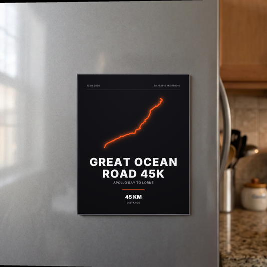 Neon — Great Ocean Road 45K Neon Magnet