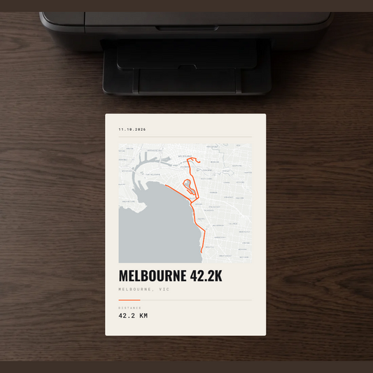 Street Map — Iconic Route Street Map Digital Download