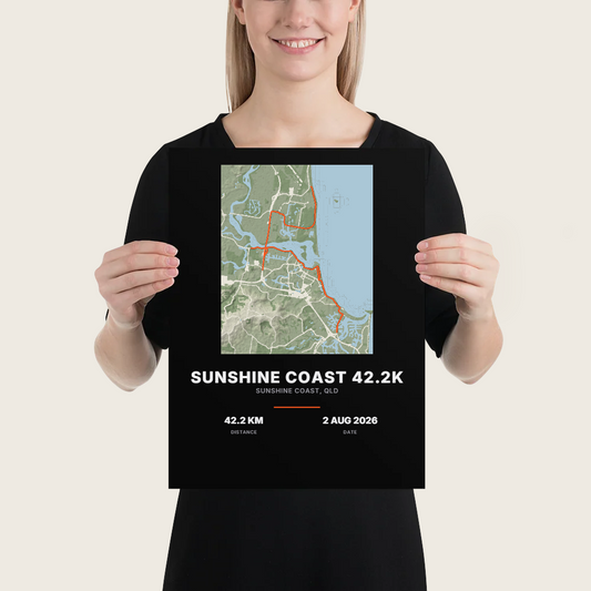 Terrain — Sunshine Coast 42.2K Terrain Poster