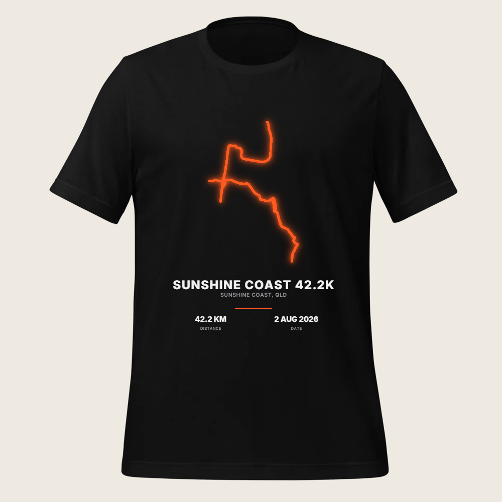 Sunshine Coast 42.2K Neon Tee