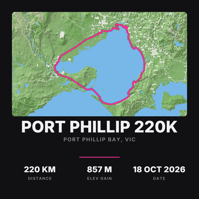 PORT PHILLIP BAY LOOP 220K