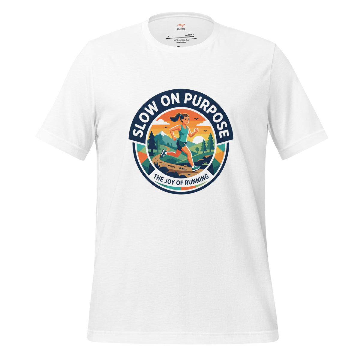 Slow On Purpose - Running Graphic