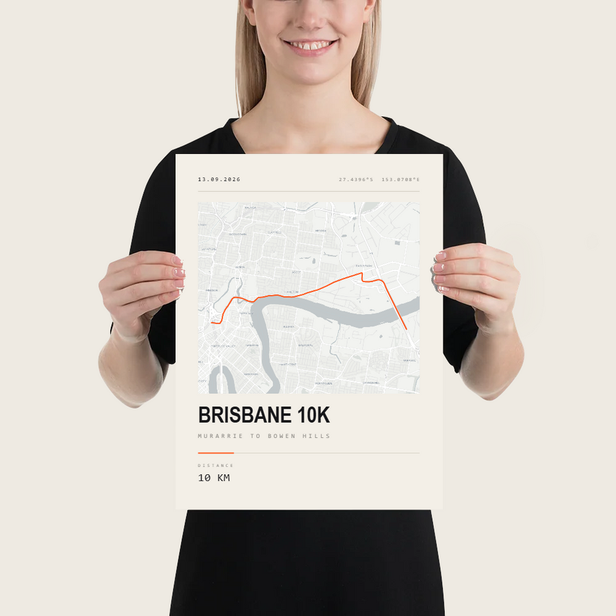 Brisbane 10K 2026 Poster