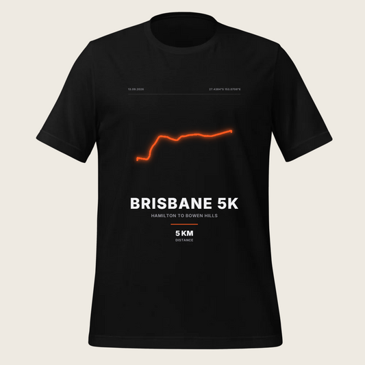Neon — Brisbane 5K 2026 Neon Tee