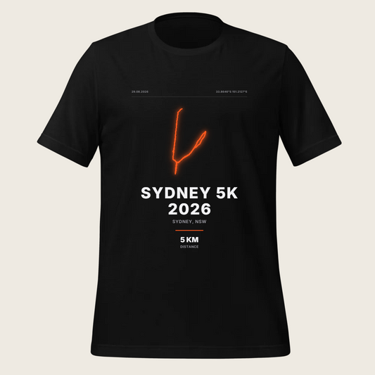 Neon — Sydney 5K 2026 Neon Tee
