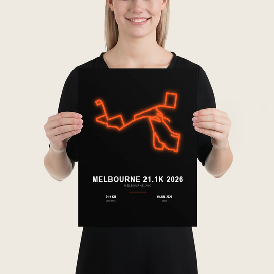 Neon — Melbourne 21.1K 2026 Poster