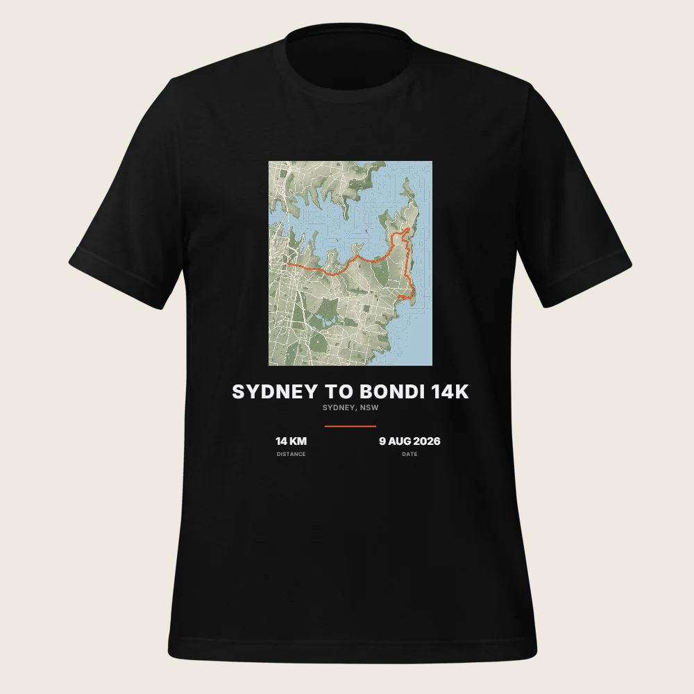 Sydney to Bondi 14K Terrain Tee